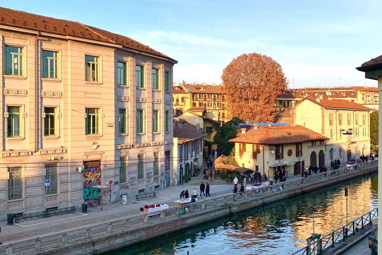 Canal View Historical Apartment Milano Eksteriør bilde